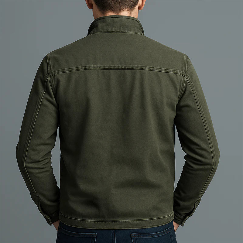 DEAN | VINTAGE COTTON ZIP JACKET