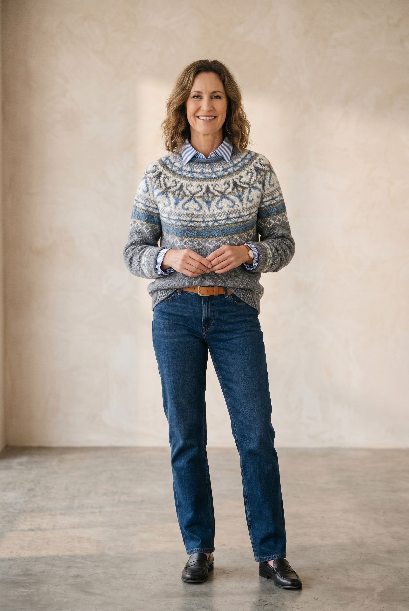 GRACE | CLASSIC VINTAGE KNIT SWEATER