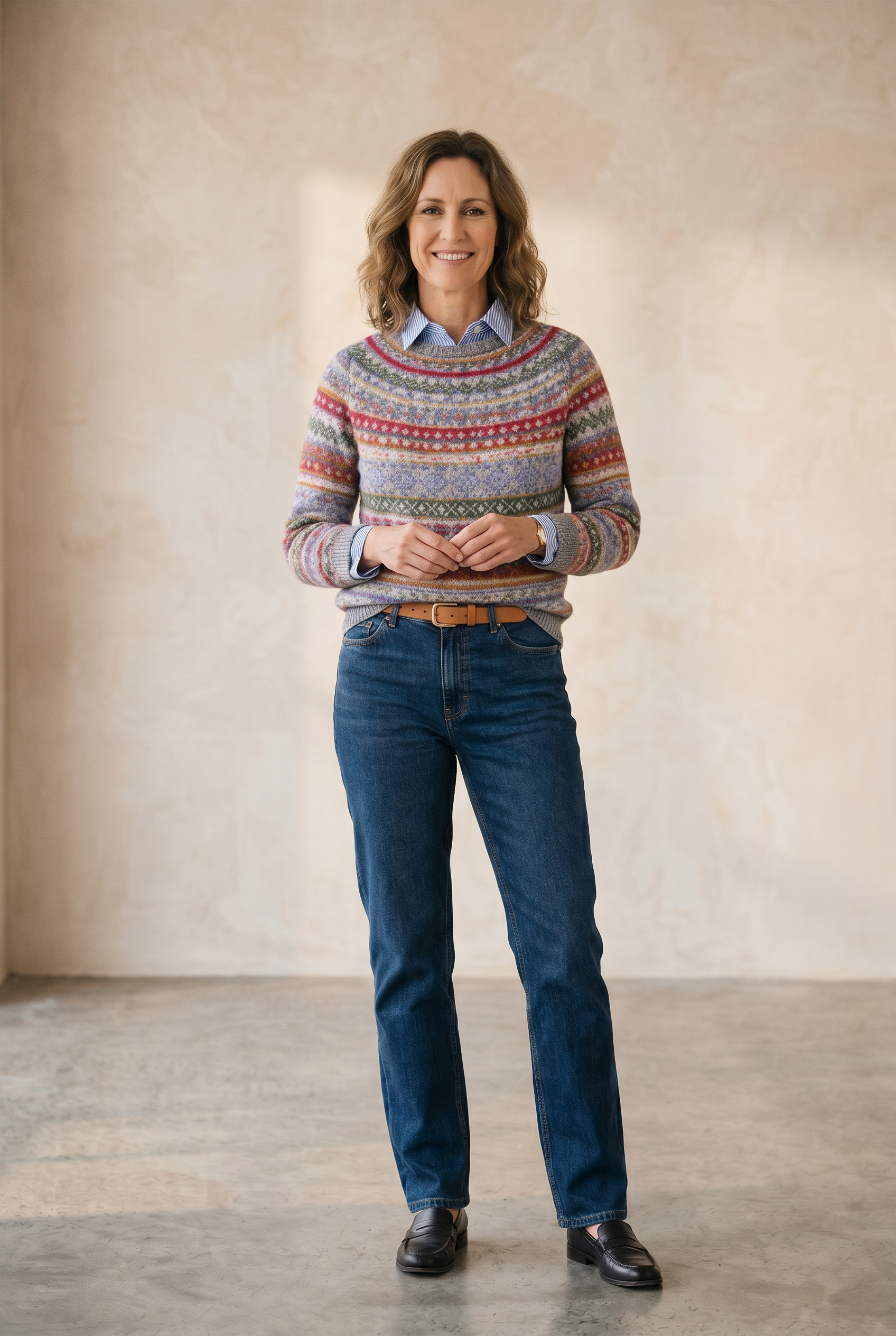 ELSIE | CLASSIC VINTAGE KNIT SWEATER