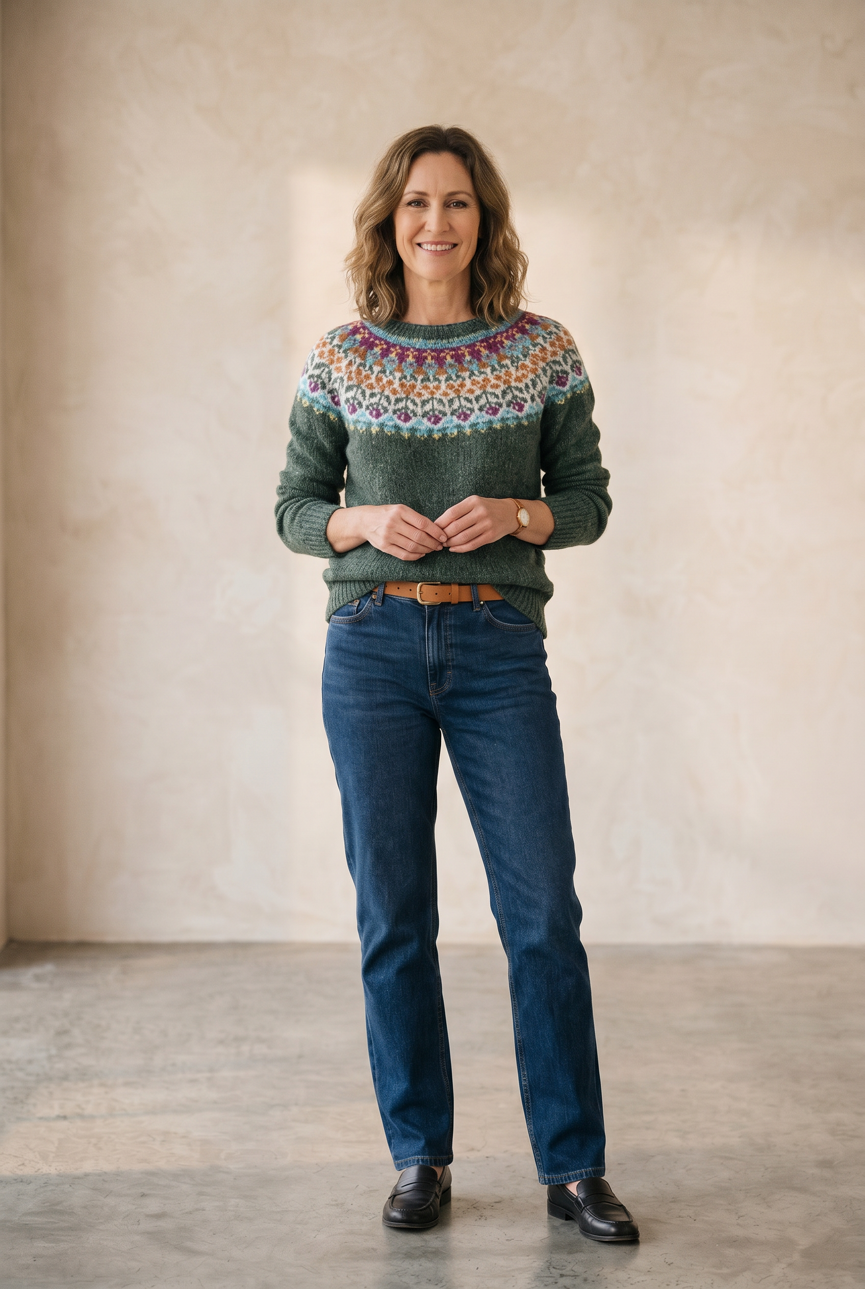 SOPHIE | CLASSIC VINTAGE KNIT SWEATER