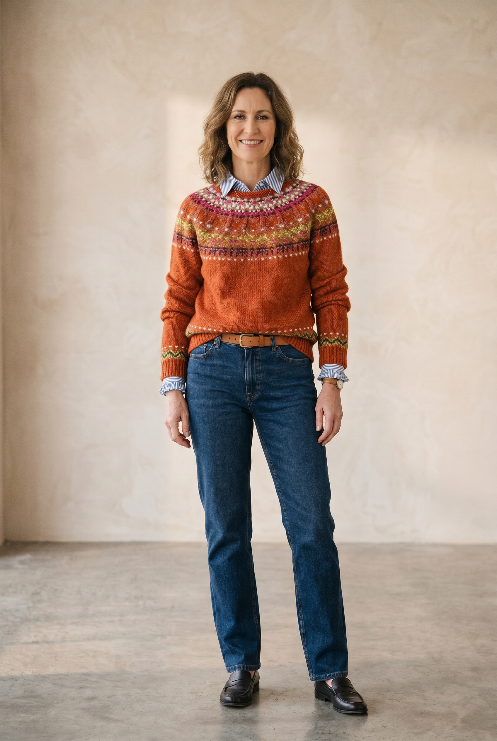 CHLOE | CLASSIC VINTAGE KNIT SWEATER