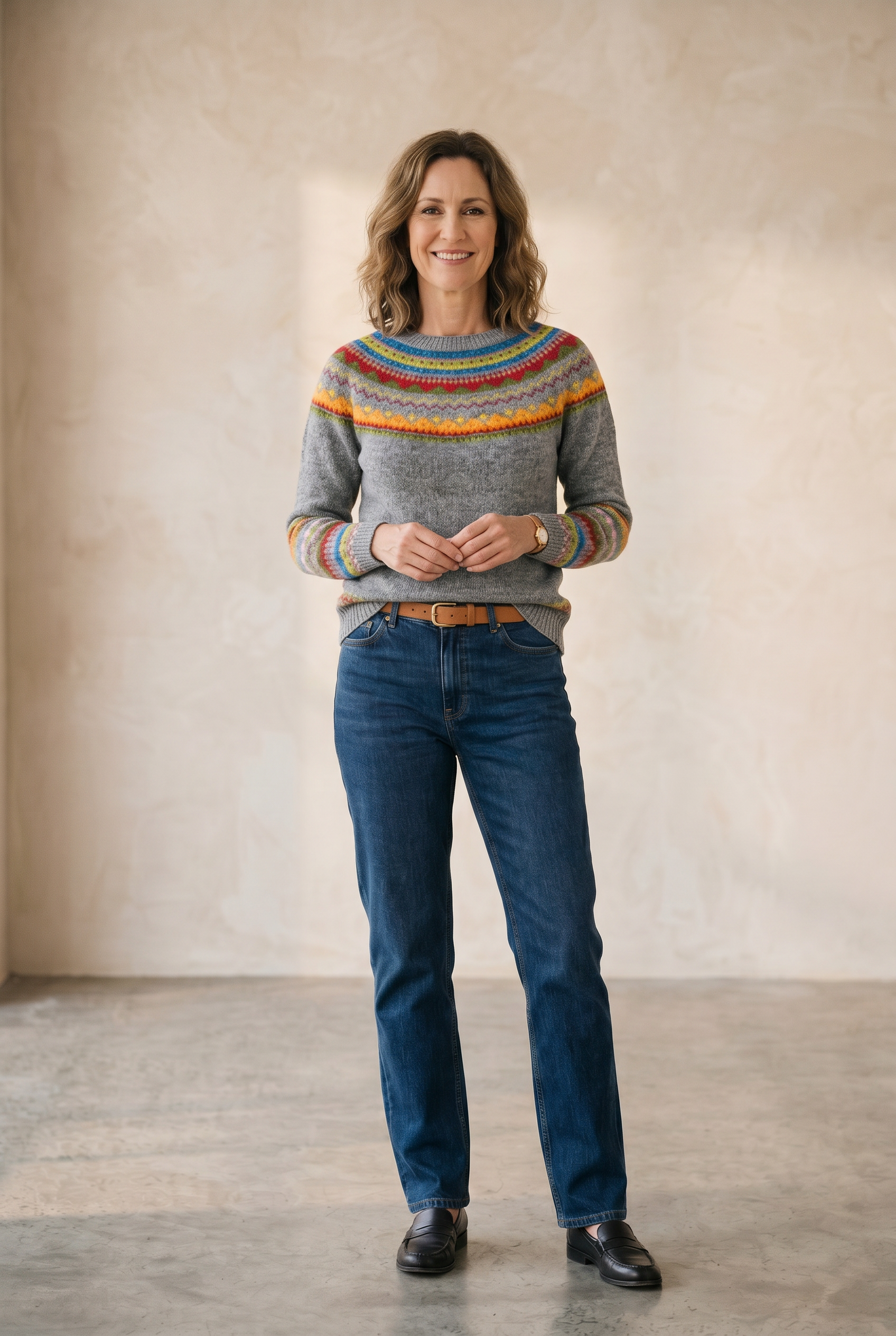 ZARA | CLASSIC VINTAGE KNIT SWEATER