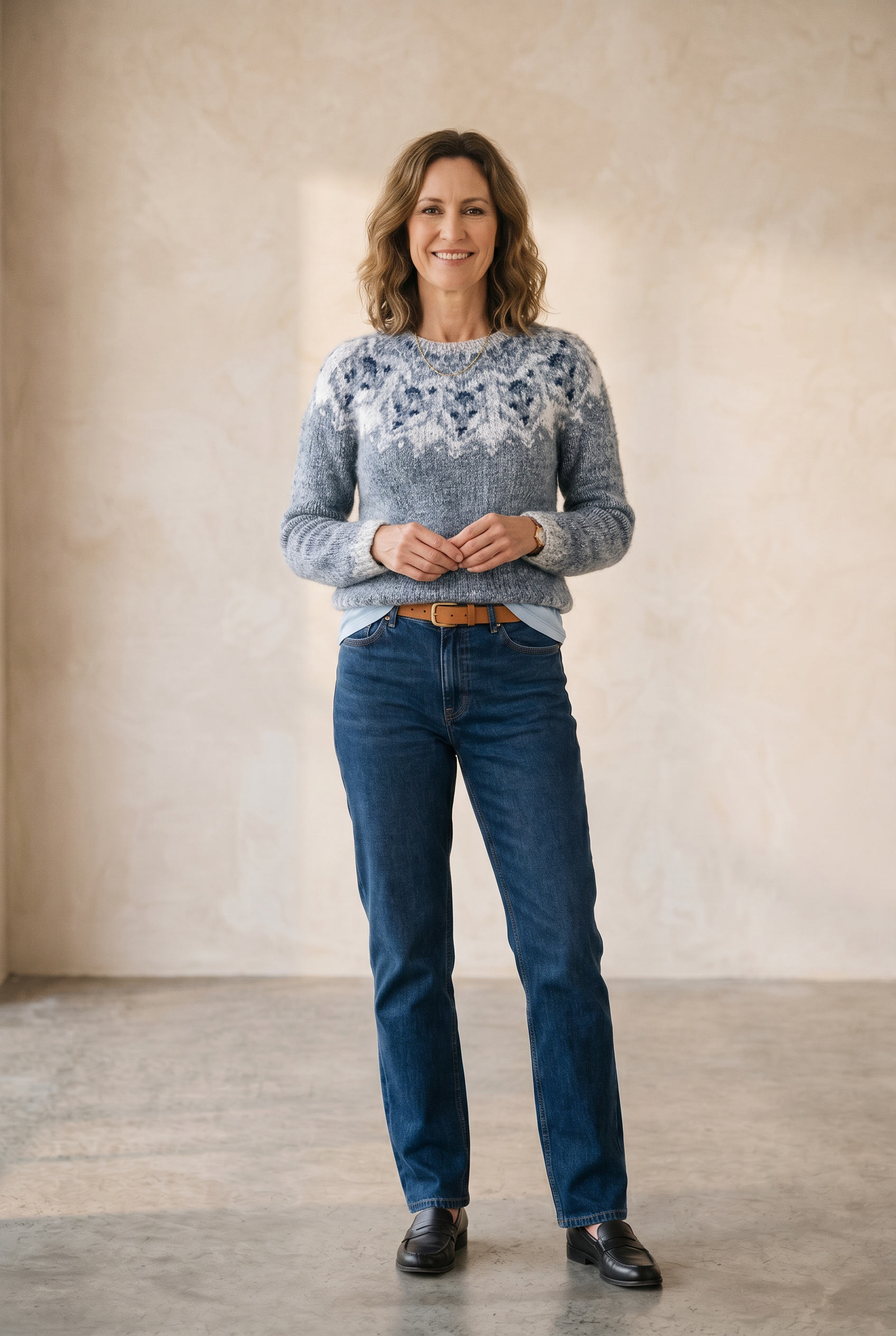 AUDREY | CLASSIC VINTAGE KNIT SWEATER