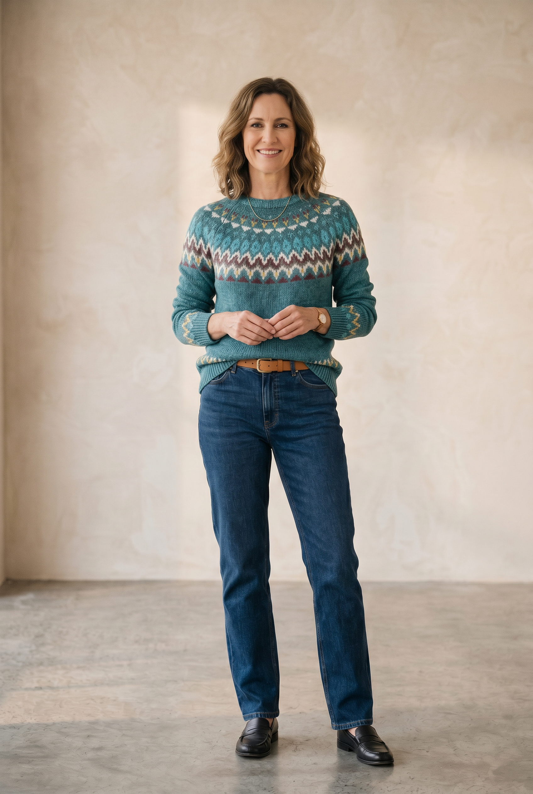 HAZEL | CLASSIC VINTAGE KNIT SWEATER