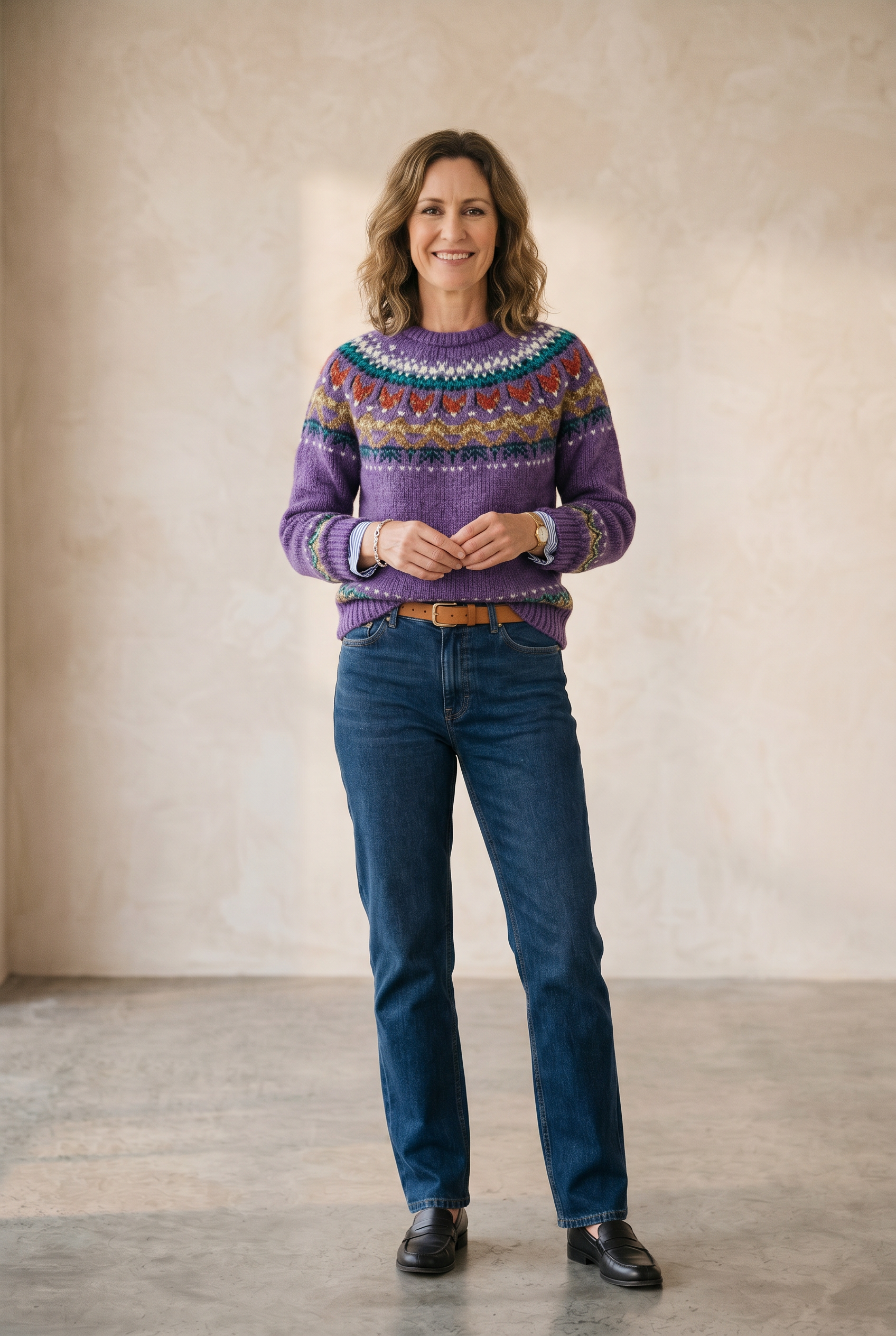 SADIE | CLASSIC VINTAGE KNIT SWEATER